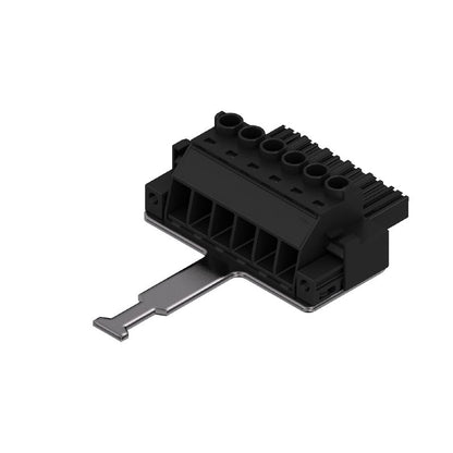 1933410000 - 7.62mm Female PCB Connector with 6 Poles and 180° Outlet  (Pack of 25)