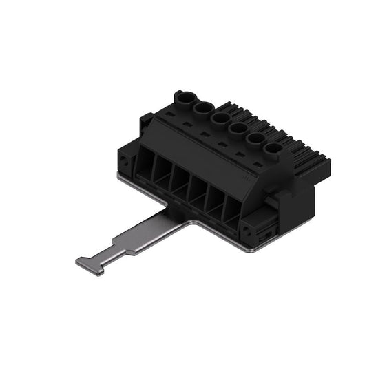 1933410000 - 7.62mm Female PCB Connector with 6 Poles and 180° Outlet  (Pack of 25)