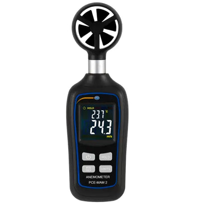 PCE-MAM 2 - Mini Handheld Anemometer for Wind Speed & Temperature Measurements