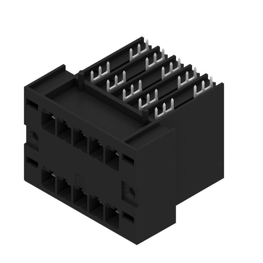1523980000 - 7.62mm Male Header PCB Connector, 10 Poles, 270° Angle  (Pack of 18)