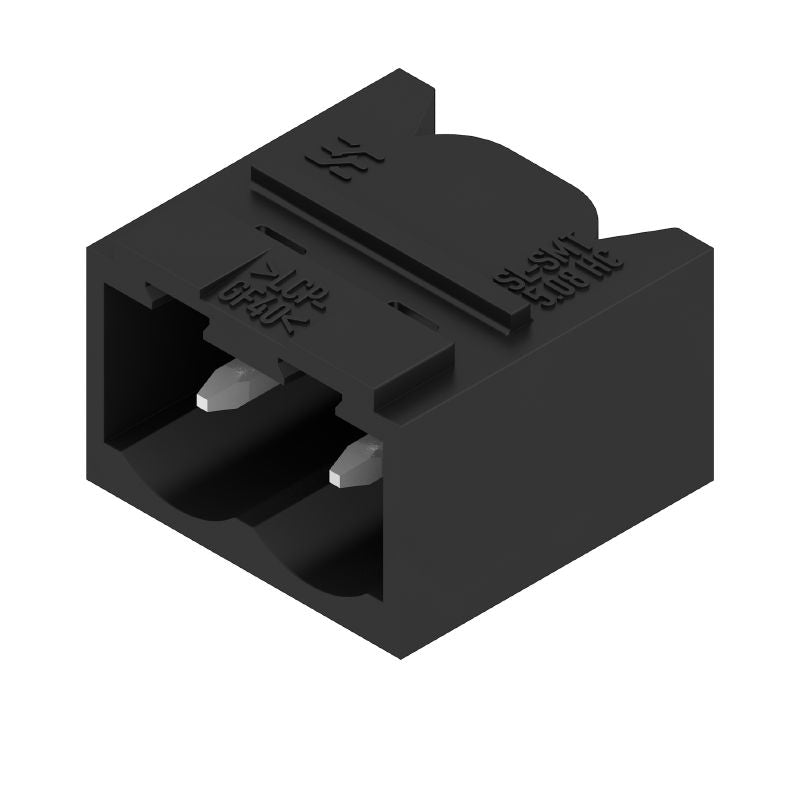 1780180000 - 5.08mm Male Header Connector, 2 Poles, 90° Angle  (Pack of 100)