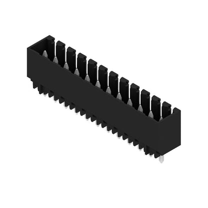 1928230000 - 3.50mm 12-Pole Male PCB Connector, 180° Angle, Black Finish  (Pack of 265)