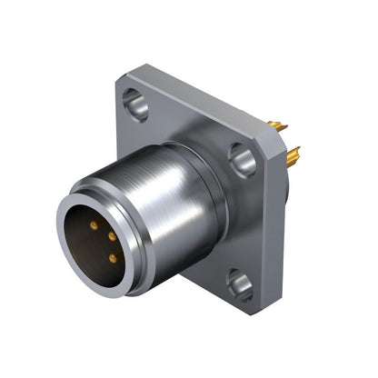 2424270000 - Durable M12 PCB Plug-In Connector with 5 Poles  (Pack of 10)