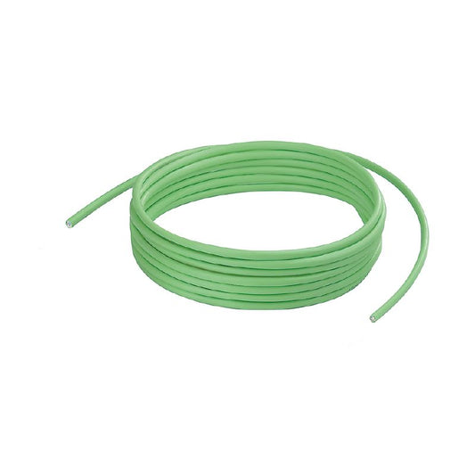 2712681000 - 10m Green Cat.7 Cable, Halogen-Free, 500 MΩ Insulation