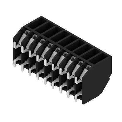 1473390000 - 3.50mm Black Push-In Terminal with 9 Poles, 135° Angle  (Pack of 210)