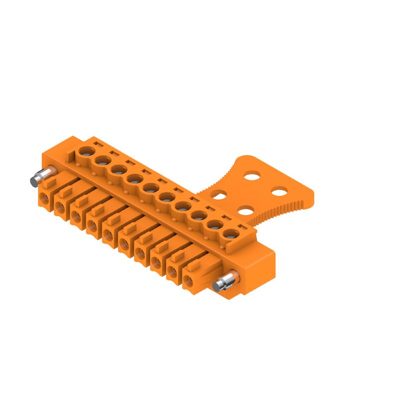 1236610000 - 10-Pole 3.81mm PCB Female Connector, 17.5A Rated  (Pack of 50)
