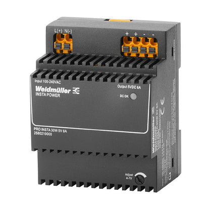 2580210000 - 30W Switch-Mode Power Supply 5V, 6A, Compact Design