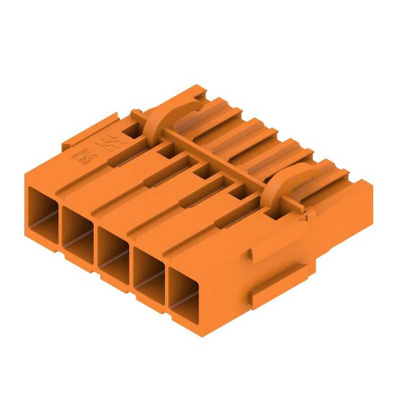 1649400000 - 5-Pole Female PCB Connector, 5.08mm Pitch, Crimp Design  (Pack of 50)