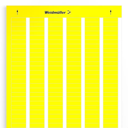 1861510000 - Yellow 27 x 8 mm Self-Adhesive Device Markers  (Pack of 10)