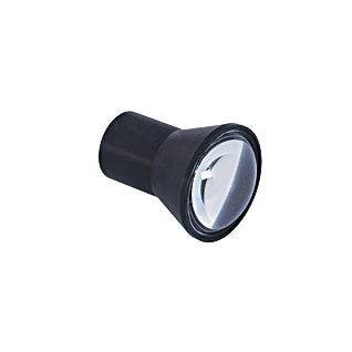 LA7 - M18 × 1 Optical Sensor Lens, Ø 30mm, Anodised Aluminum