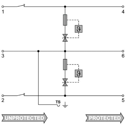 1064950000 - IP20 Surge Protector 42V for Control Applications  (Pack of 10)