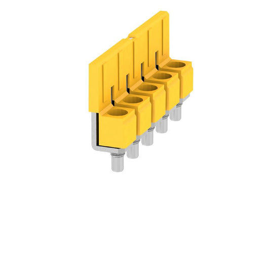 1062660000 - 5-Pole Yellow Cross-Connector, 57A, 8mm Pitch  (Pack of 50)