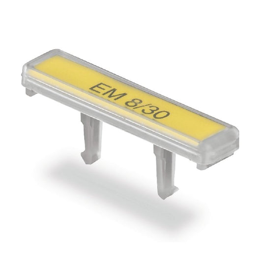 1806120000 - Transparent Polypropylene Terminal Marker 32.4 x 7.2 mm  (Pack of 50)