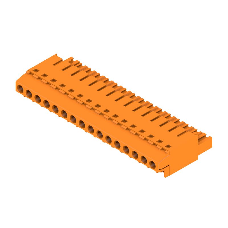 1500960000 - 5.08mm PCB Female Connector with 16 Poles and 180° Orientation  (Pack of 18)