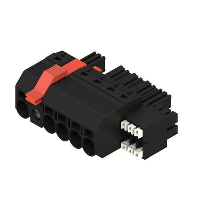 2628580000 - 7.62mm Female PCB Plug-In Connector, 5 Poles, 180° Orientation  (Pack of 30)