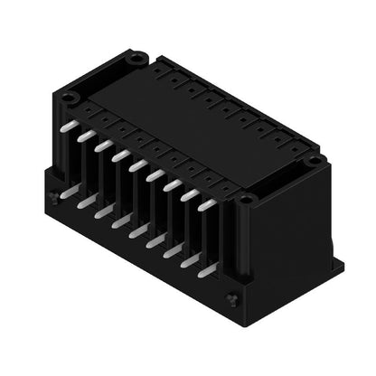 1973650000 - 3.81mm 18-Pole Male PCB Connector, Black, Solder Pin 3.2mm  (Pack of 24)