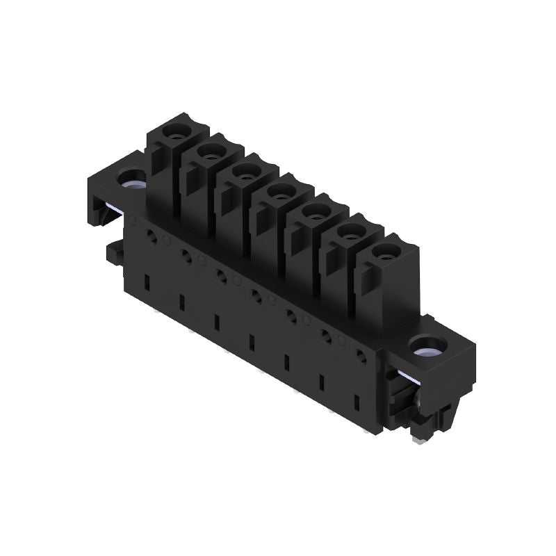1029320000 - Black 7-Pole 3.81mm Female PCB Connector, 180° Angle  (Pack of 50)