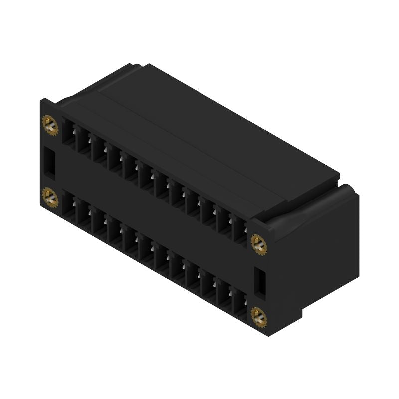 1974330000 - 3.81mm Pitch 24-Pole PCB Plug Connector, 90° Angle  (Pack of 50)