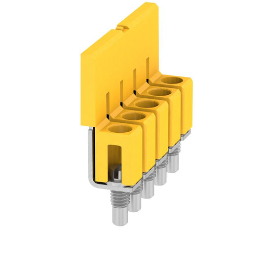 1053960000 - 5-Pole Insulated Cross-Connector, 7mm Wide for 32A Applications  (Pack of 10)