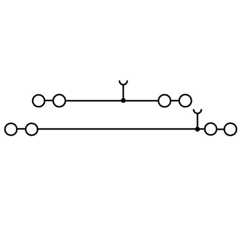 1394040000 - Beige Double-Tier Terminal, 2.5 mm² Tension-Clamp Connection  (Pack of 50)