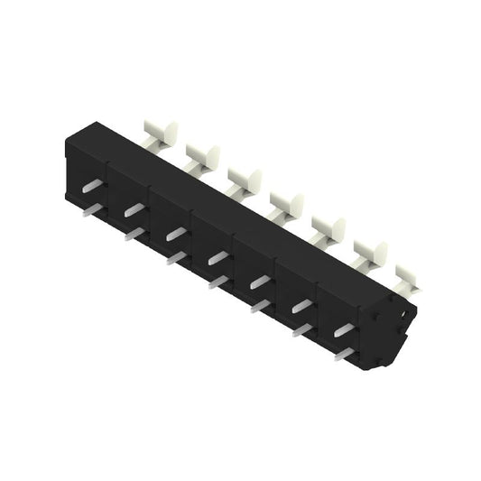 1953630000 - 10mm Pitch Black PCB Terminal with 7 Poles at 135°  (Pack of 100)