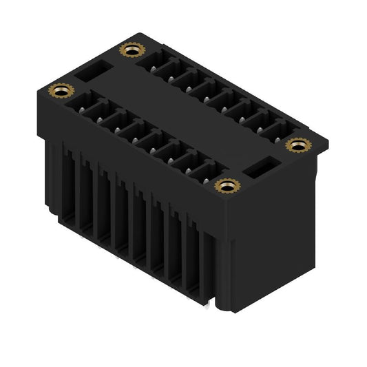 1031540000 - 16-Pole Black THR PCB Connector with 3.81mm Pitch  (Pack of 50)