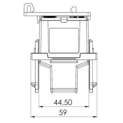 2753140000 - 500A Split-Core Current Transformer, Compact 59mm Depth, 3VA