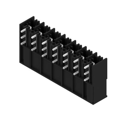 1813380000 - 10.16mm Male PCB Connector, 7 Poles, THT Solder, Black Box  (Pack of 24)