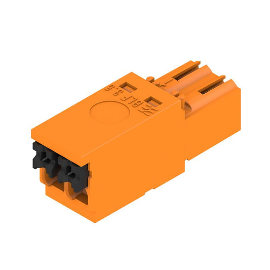 2458950000 - 3.50mm Female PCB Connector, 2-Pole, 180° Angle  (Pack of 264)