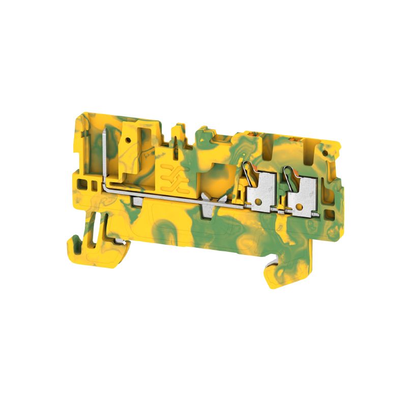 2482230000 - Green/Yellow 1.5 mm² PUSH-IN PE Terminal, 500V Rated  (Pack of 50)