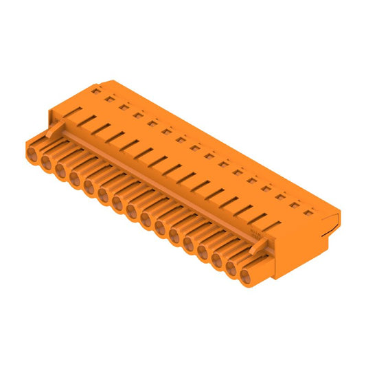 2486530000 - 5.08mm PCB Female Connector, 16 Poles, 180° Angle  (Pack of 18)