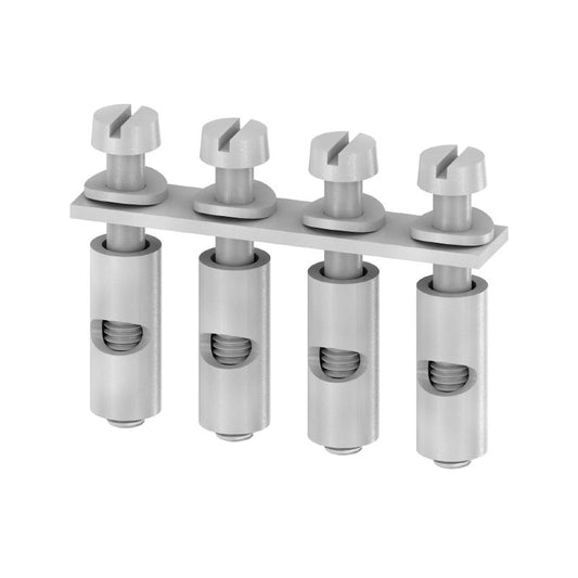 0456900000 - 41A 4-Pole Grey Cross-connector, 6mm Pitch  (Pack of 50)