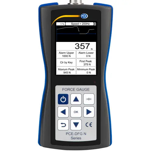 PCE-DFG NF 0.5K - Compact Force Gage with USB, 3m Sensor Cable