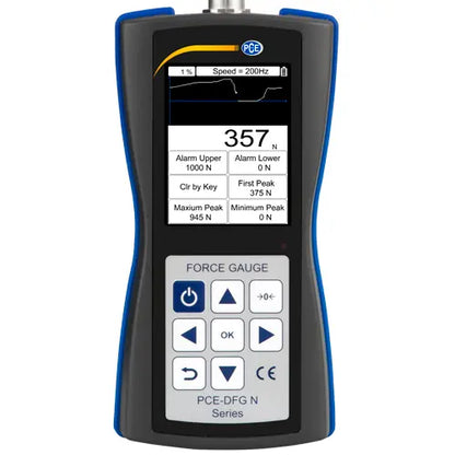PCE-DFG NF 0.5K - Compact Force Gage with USB, 3m Sensor Cable