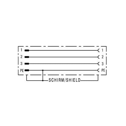 2830770000 - High-Performance 12A Connector with Gold-Plated Contacts, IP65-IP68