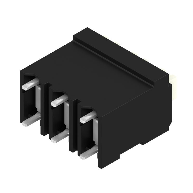 1870150000 - Black 5mm Pitch PCB Terminal with 3 Poles and 1.5mm Pins  (Pack of 39)