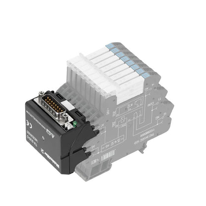1463530000 - 15-Pole Sub-D Adapter, 24V, RoHS Compliant