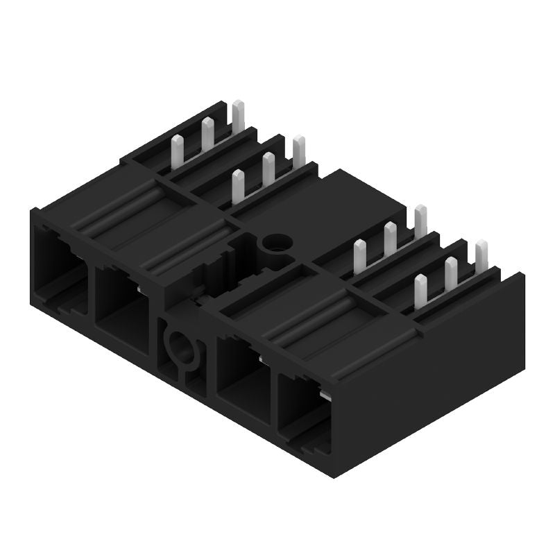 2580870000 - 10.16mm Black THT Header Connector with 4 Poles  (Pack of 36)