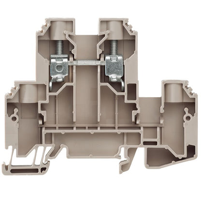 1415510000 - Multi-Tier 10 mm² Dark Beige Terminal for TS 35 Rail  (Pack of 50)