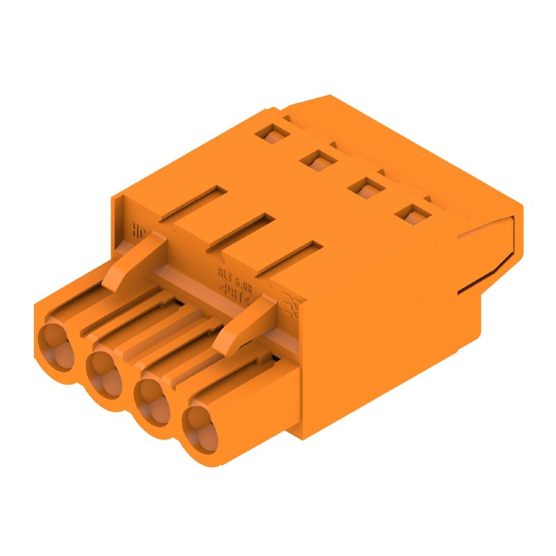 1822520000 - 5.08mm 4-Pole PCB Connector with 180° Angle Top Connection  (Pack of 90)