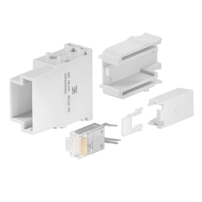 2592250000 - Durable RJ45 Module, 8-Pole, 50V, Crimp Connection