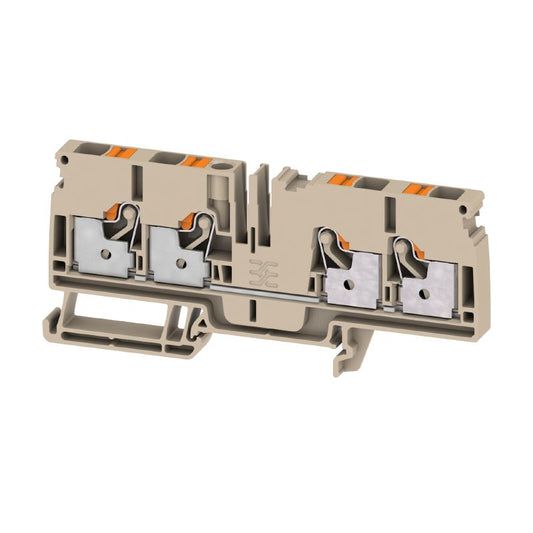 2881450000 - Compact 6mm² Feed-Through Terminal, 800V, 41A Capacity  (Pack of 50)