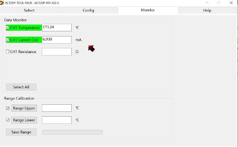 7760054233 - Adjustable Temperature Converter for PT100, -200 to +850 °C