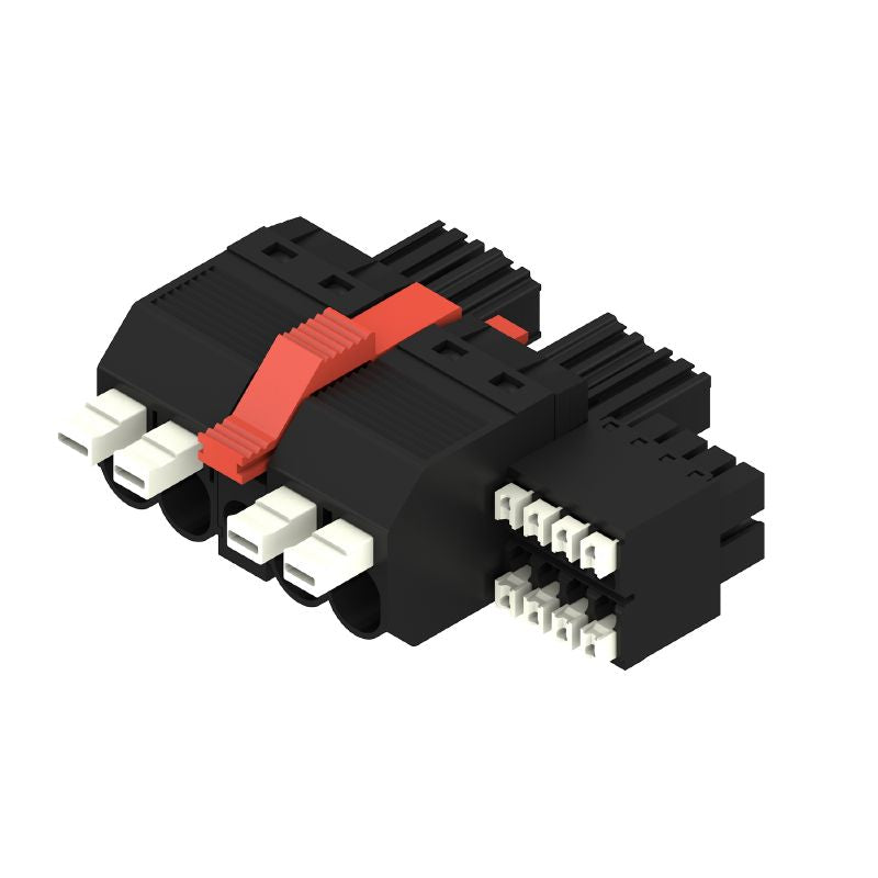 2629260000 - 7.62mm PCB Connector, 4 Poles, 180° Angle, Push-In  (Pack of 36)