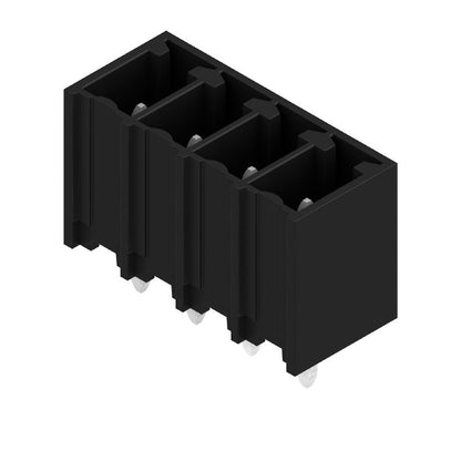 1862950000 - 4-Pole 3.81mm PCB Plug Connector, Black, 3.2mm Pins  (Pack of 50)