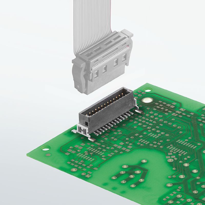 2747010000 - 1.27mm 26-Pole Male PCB Connector with 180° Angle  (Pack of 280)