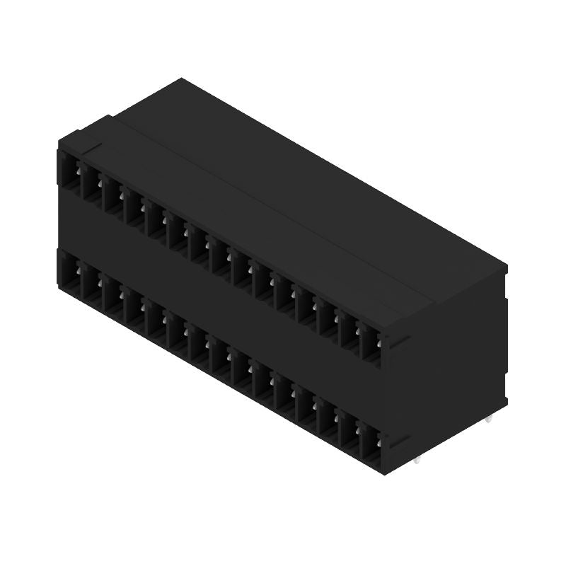 1973860000 - 30-Pole 3.81mm THT Connector, Black, 90° Angle  (Pack of 20)