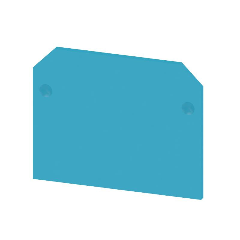 0460580000 - Blue PA 66 Terminal End Plate, 39mm Height  (Pack of 20)