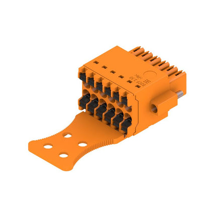 3021370000 - 3.50mm 12-Pole PCB Connector, 180° Angle, Push-In Design  (Pack of 66)