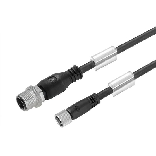 1009170030 - M12/M8 0.3m Sensor/Actuator Cable with 3 Poles